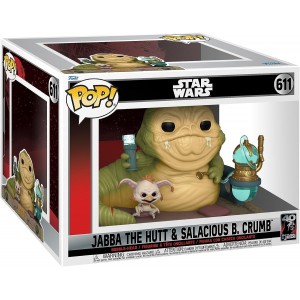 Фигурка Star Wars Jabba The Hutt & Salacious B. Crumb Return of The Jedi 40th Anniversary